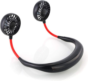 Rechargeable 3 Speed Neck Fan - Hanging Sport...