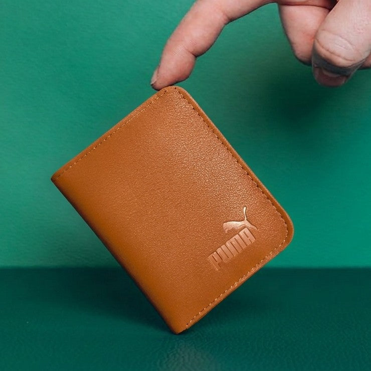 Fashion Slim PU Wallet Card Holder for Men & ...
