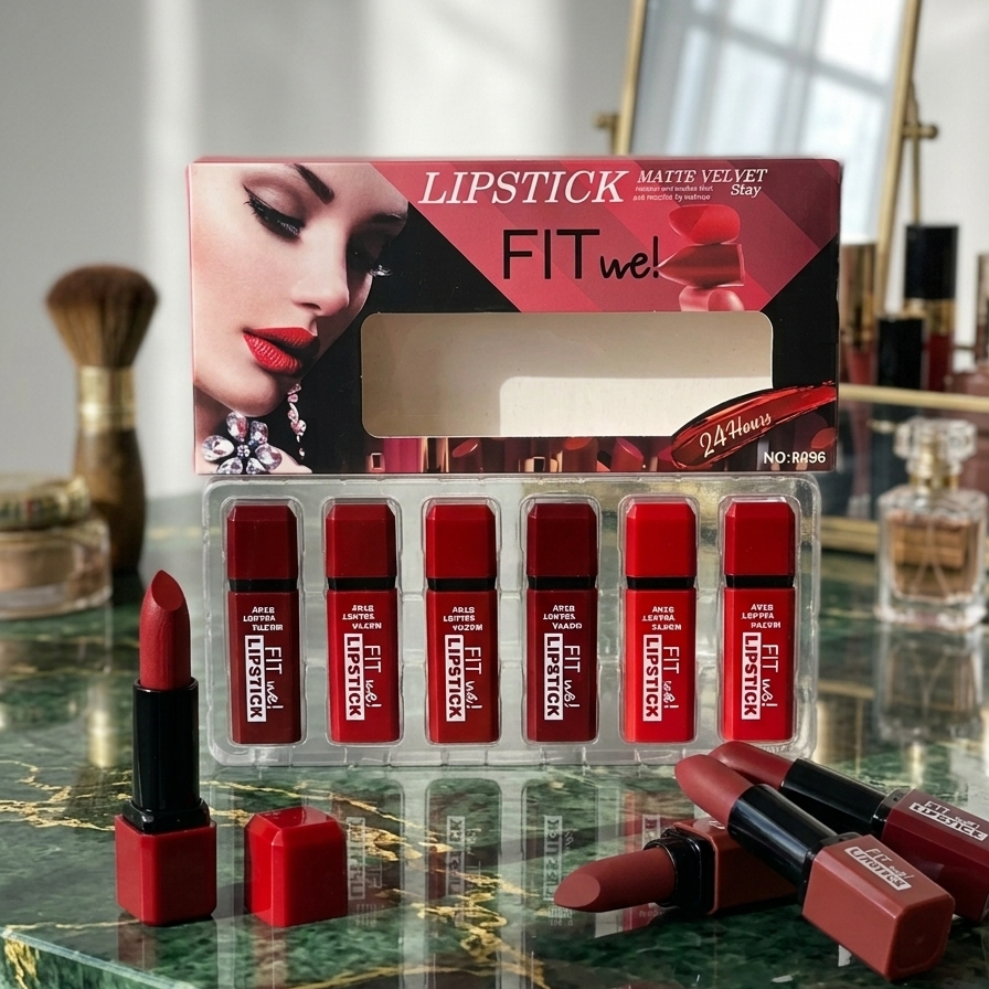 Fitme High Pigmented Velvet Matte Lipstick Se...