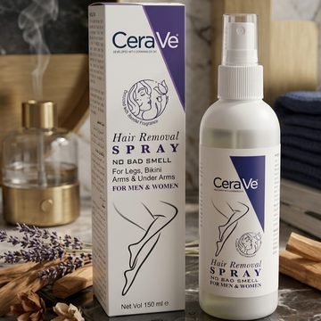 Blue CeraVe Hair Removal Spray - Gentle Body ... My Store
