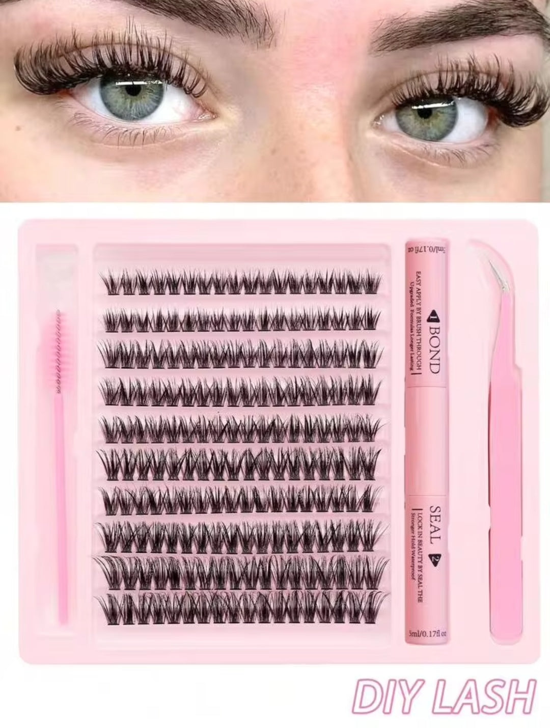 3 In 1 Permanent Eyelash Extension Set Profes...
