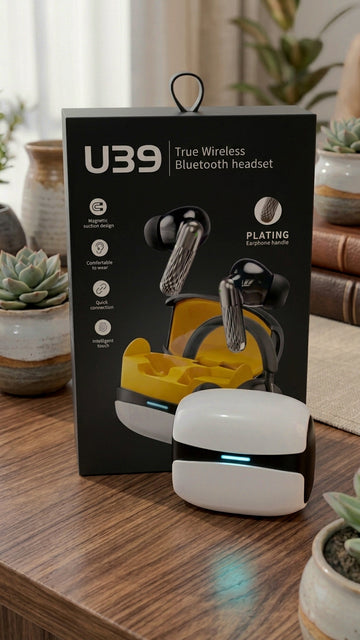 U39 Wireless Bluetooth Earbuds with Charging ...