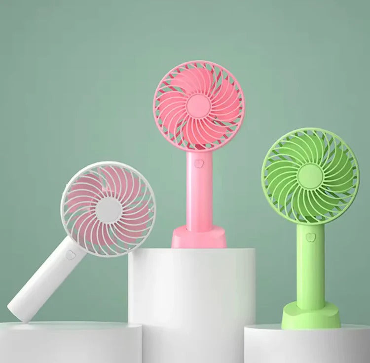 Portable Hand Fan Mini Desktop Cooling Fan Re...