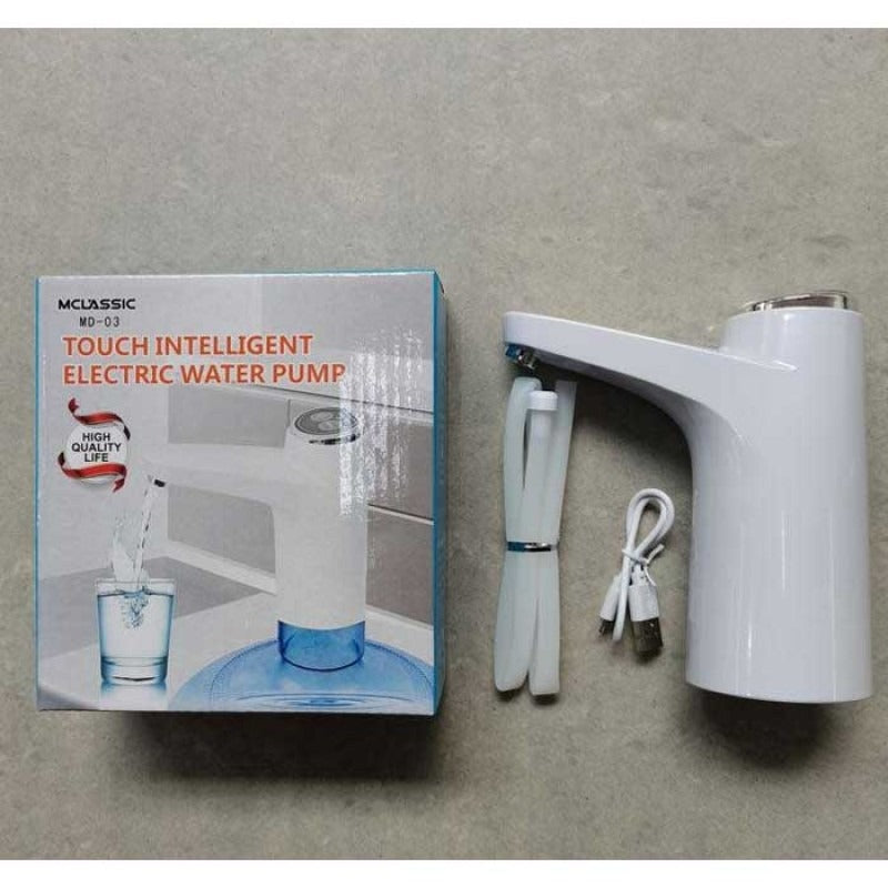 Mclassic MD-03 Touch Intelligent Electric Water Pump – Rechargeable Automatic Dispenser For Bottled Water With One-Touch Operation (Random Color) My Store