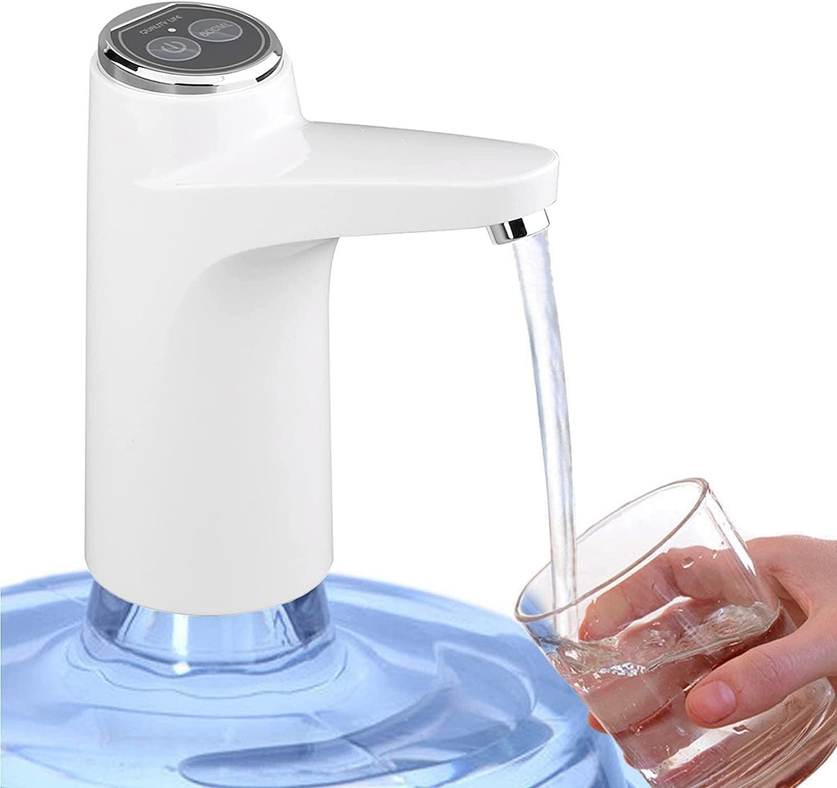 Mclassic MD-03 Touch Intelligent Electric Water Pump – Rechargeable Automatic Dispenser For Bottled Water With One-Touch Operation (Random Color) My Store
