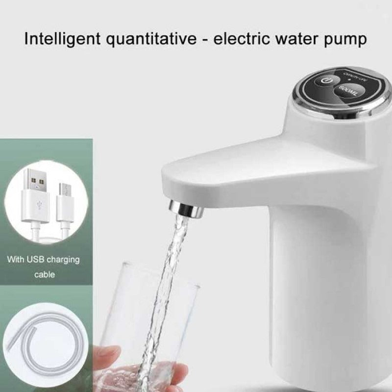 Mclassic MD-03 Touch Intelligent Electric Water Pump – Rechargeable Automatic Dispenser For Bottled Water With One-Touch Operation (Random Color) My Store
